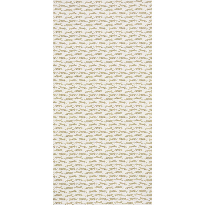 Leaping Leopards Wallpaper, Sand