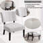 Fauteuil d'appoint capitonné avec sièges surdimensionnés MOVILE