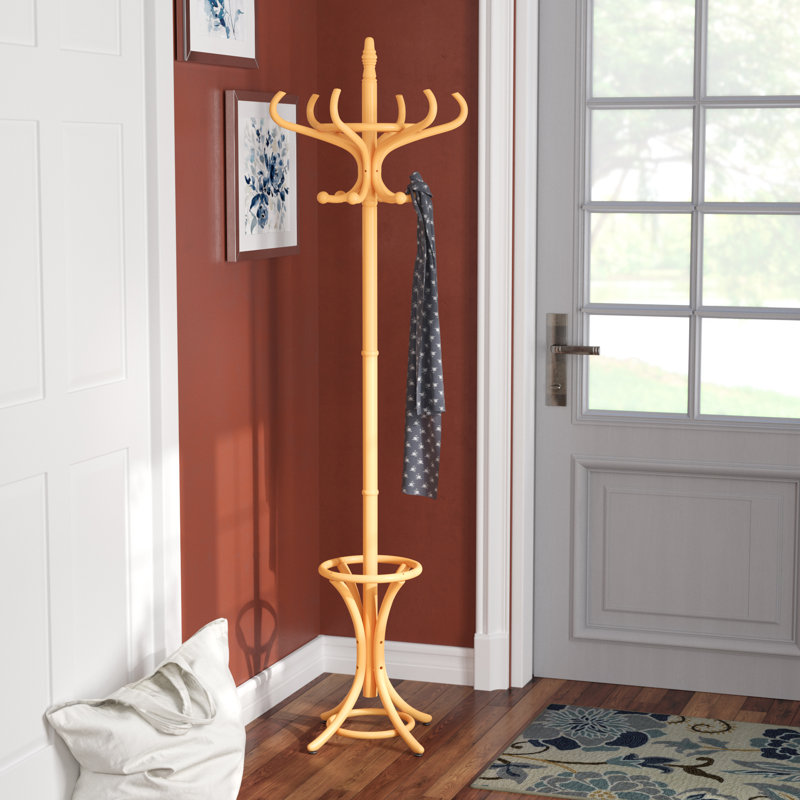 Jeb Freestanding Coat Rack, Oak