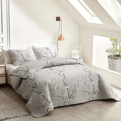  Ensemble de courtepointe en polyester percale