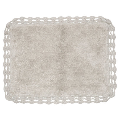 Georgine Cotton Non-Slip Bath Rug