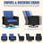 Tojuana Wicker 5 - Person Patio Conversation Set with Cushions