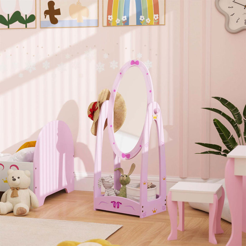 Demetrias Oval Floor Mirror