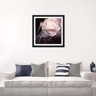 « fleur ii », reproduction sur toile