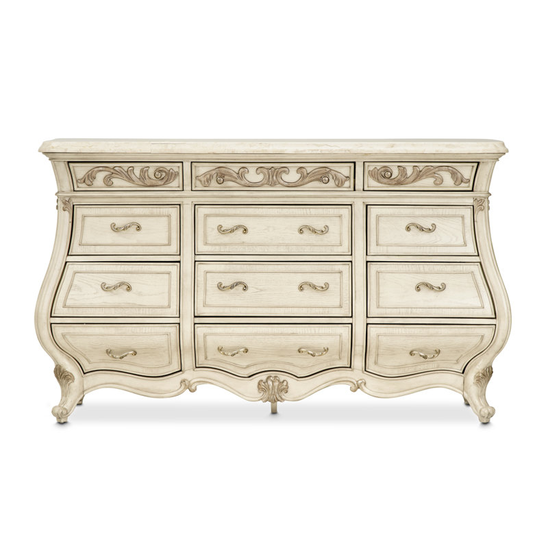 12 - Drawer Dresser, Champagne