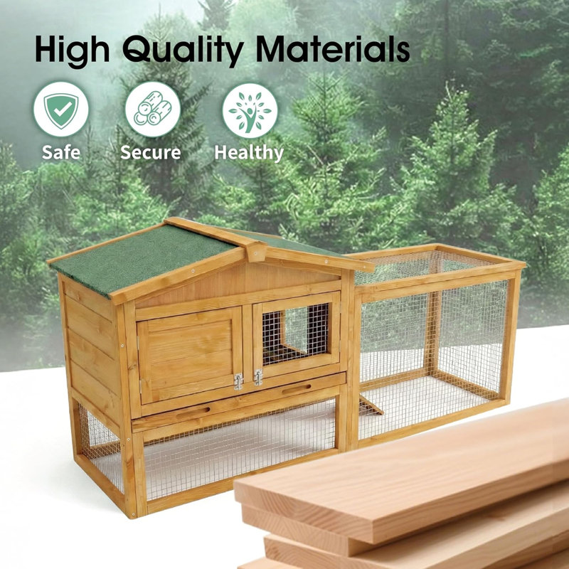 Small Animal Cage 153" W, Natural