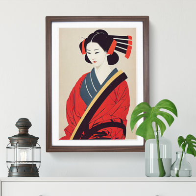 Traditional Geisha No.1 - Wall Art