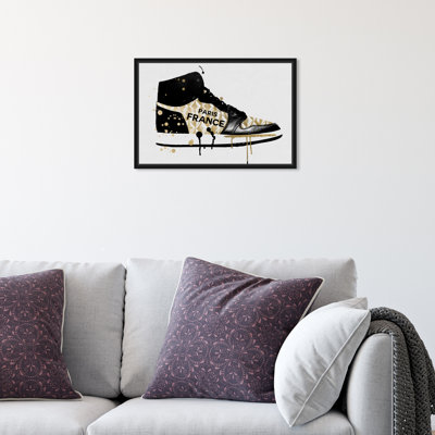Espadrilles françaises - peinture sur toile