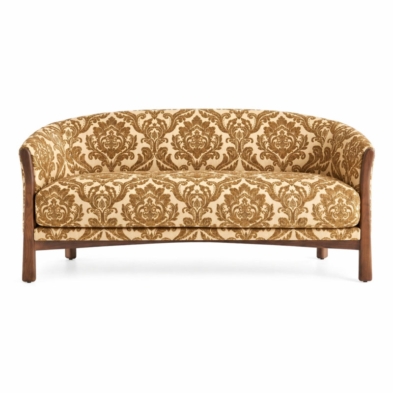 Damask Two Tone Velvet | Neiman Fabric, Bronze
