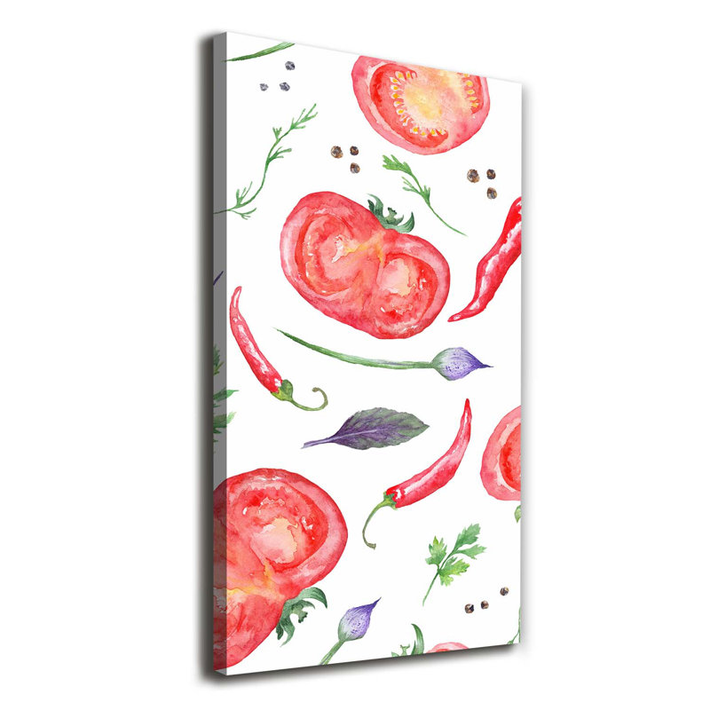 Vegetables - Wrapped Canvas Print