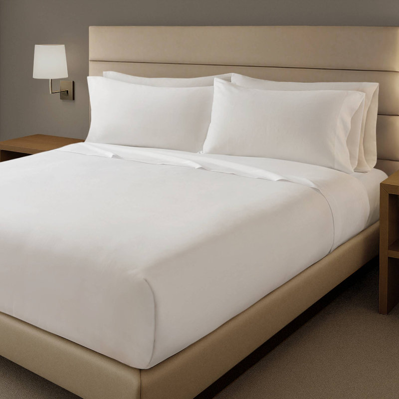 Percale Weave Premium Cotton Rich Flat Sheet, King Flat Sheet