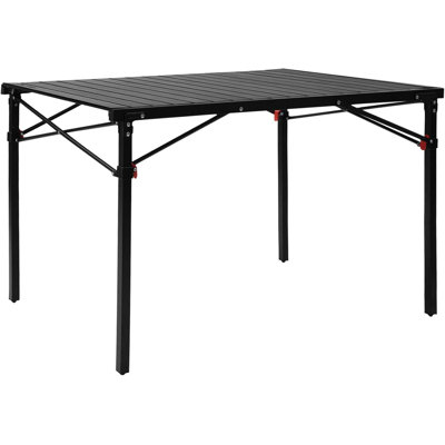 Lightweight Compact Folding Camping Table,Stable Aluminum Alloy Folding Roll up Table