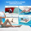 Plateforme flottante gonflable Outsunny