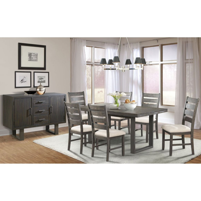 Ensemble de salle à manger 7 pièces Sawyer - Table et 6 chaises