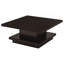 Ensemble de tables basses 3 pièces Cappuccino