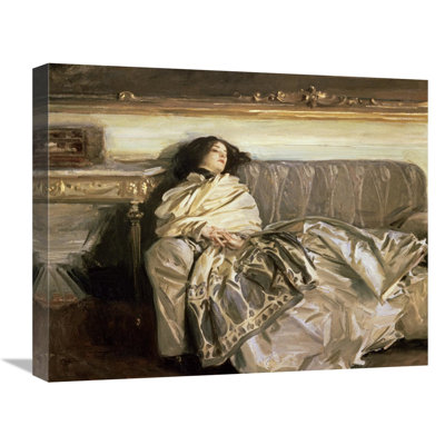 Repose by John Singer Sargent Wall Art on Wrapped Canvas