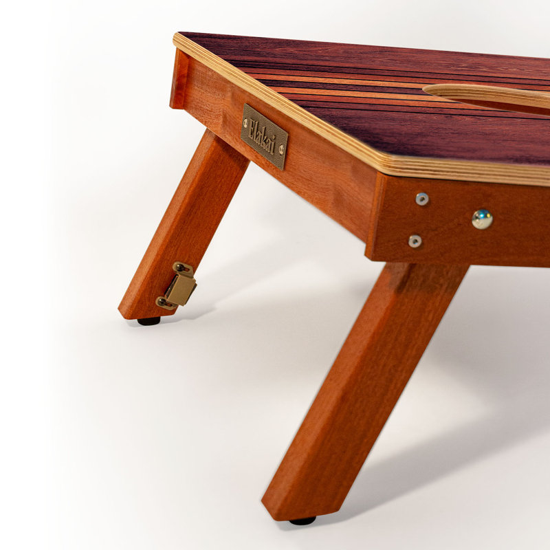 Panneaux rétro cornhole Woody, H 48 po x l 24 po x P 3 po