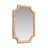 Citrine Rattan Flat Mirror