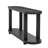 U_style modern minimalist ash veneer console table with streamlined design, ideal for entryway, living room, and study