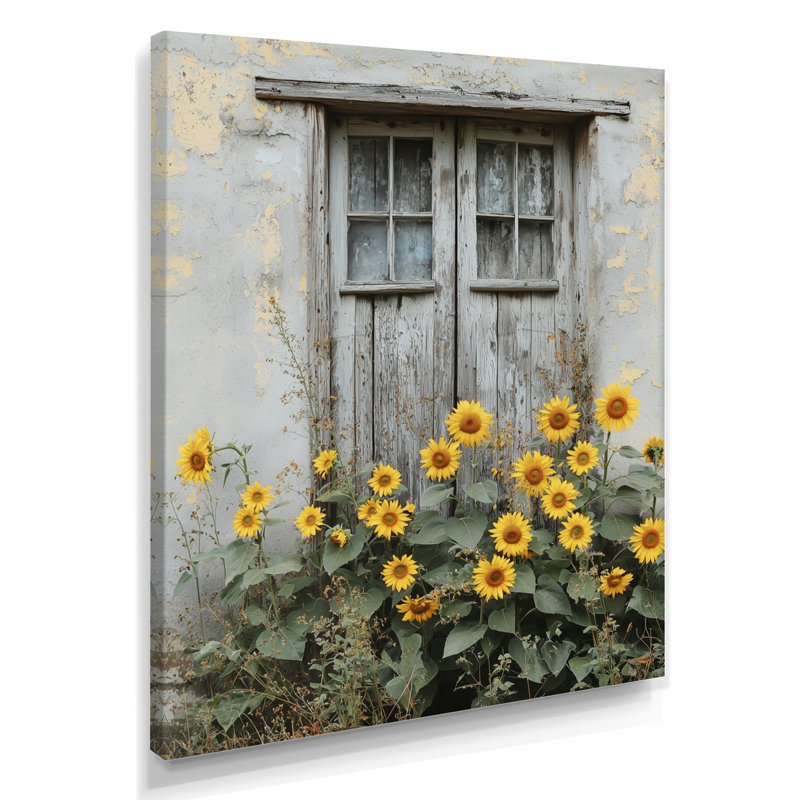 Gilyard - Floral Wall Art Living Room, H 40 po x l 30 po, Toile tendue, Ne s’applique pas