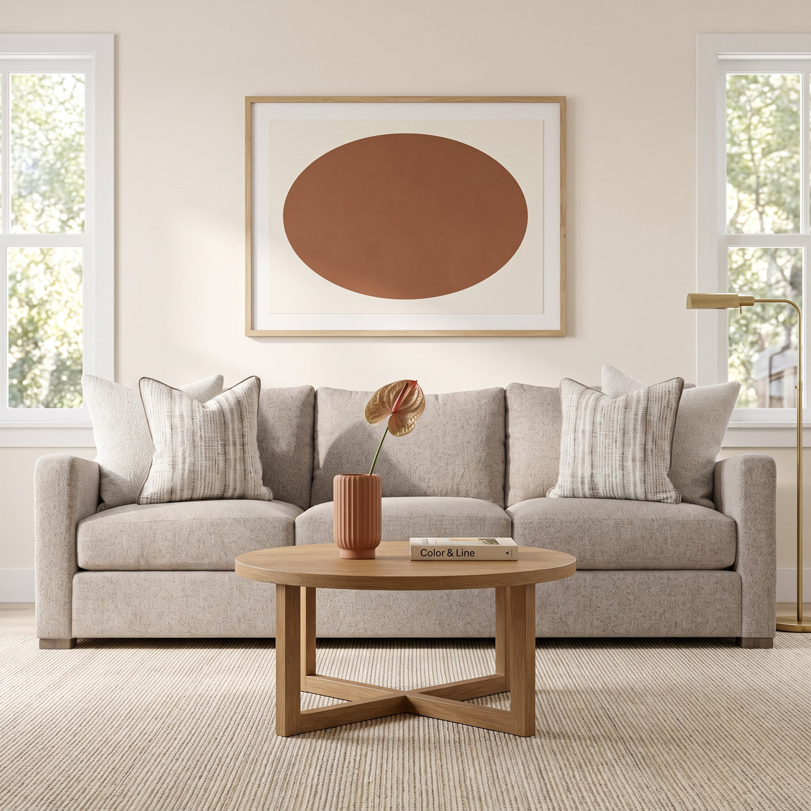Ventura 96.25'' Upholstered Sofa