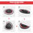 40"Foldable Fitness Trampoline With Adjustable Handle