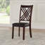 Chaise d'appoint rembourrée avec assise rembourrée en polyuréthane