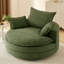 Méridienne surdimensionnée pivotante à 360 ° avec coussin double et coussins-871857458