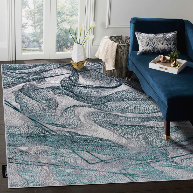 Abstract Area Rug, Rectangle 200 x 290cm