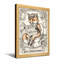 Bath and Laundry Fox lisant un journal sur une toilette-121371119-121371121-121371122