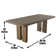 Iresha Extendable Double Pedestal Dining Set