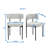 Joubert Round Dining Set, Trestle Dining Table With Boucle Chairs-1218174713-1218174711