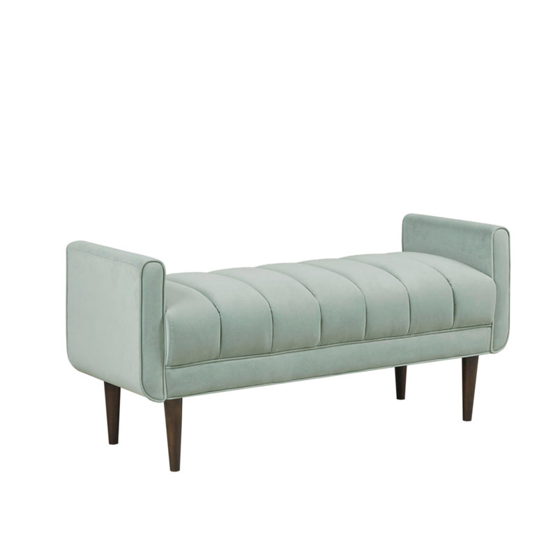 Banc d'appoint rembourré moderne