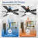 Selvidge 52'' Ceiling Fan with LED Lights and Remote, 6 Speed Quiet Reversible DC Motor, 5 Plywood Blades, 5''/10'' Downrods,Timer