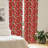 Botanical Floral Semi-Sheer Rod Pocket Curtain Panels-45230176