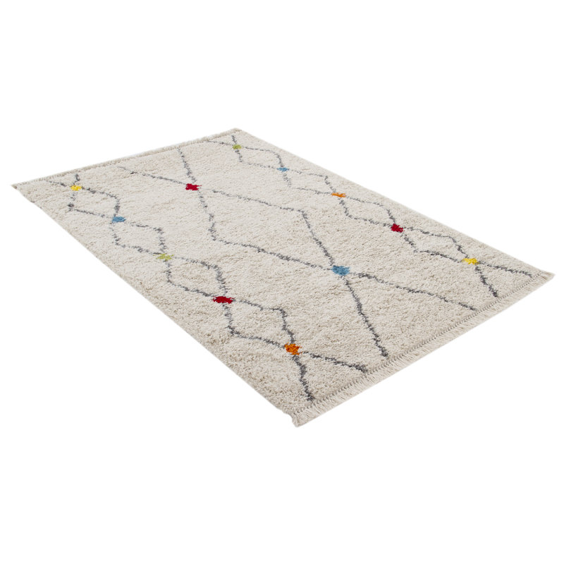 Eddy Astract Area Rug Set, Rectangle 133 x 190cm