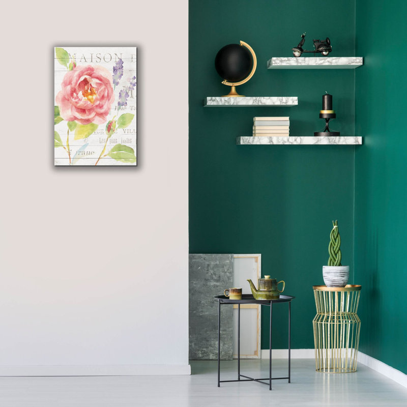"Epic Graffiti" Maison Des Fleurs 3 C "par Danhui Nai, art mural sur toile, H 26 po x l 18 po