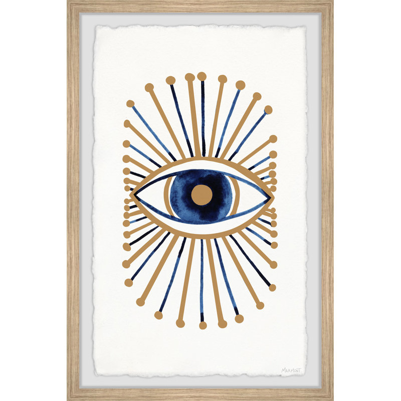 «Your Eyes Speak», reproduction encadrée, H 24 po x l 16 po x P 1,5 po