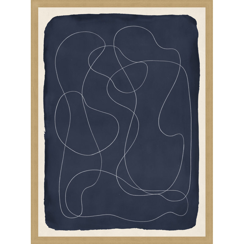 Pensées dispersées (bleu marine) 4