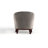 Ava Upholstered Barrel Accent Chair, Grey-2102708141