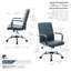 Brayden Studio Abdur-Rafay Polyurethane Conference Chair-1263066841
