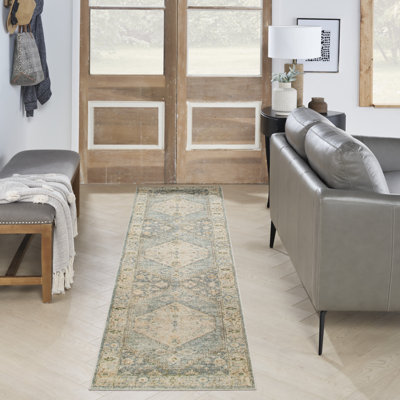 Longe Washable Oriental Rug