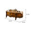 Table basse ovale de style européen