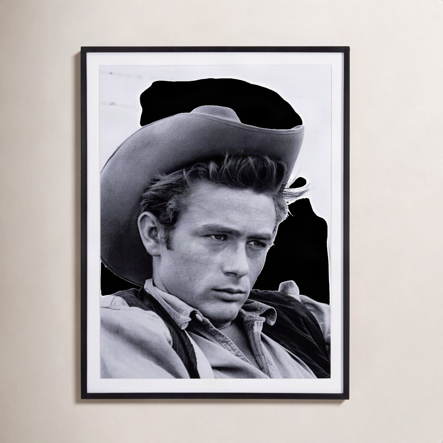 James Dean by Getty Images, 48" H x 36" W x 2.5" D