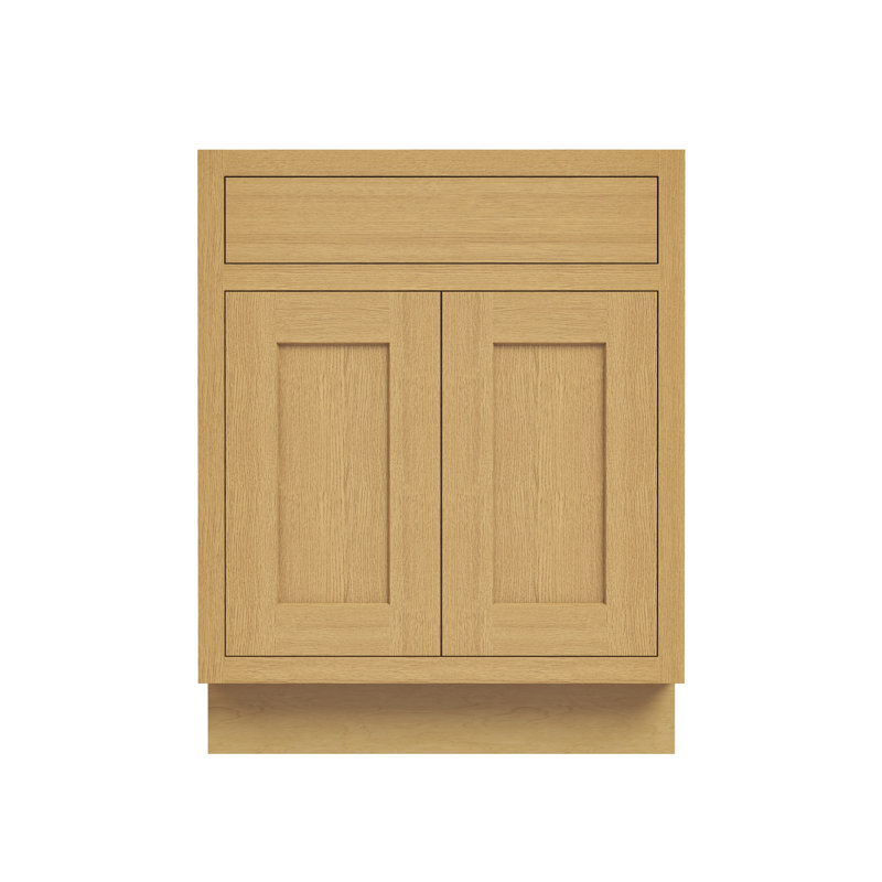 Armoire de cuisine avec lavabo et tiroir F 27 po x H 34,5 po x P 25 po prêt à assembler, W27"x H34.5"