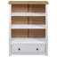Maloney 110cm H x 80cm W Solid Wood Standard Bookcase-971195596