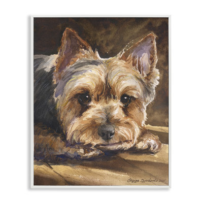 Yorkshire Terrier, dessin de giclée par George Dyachenko
