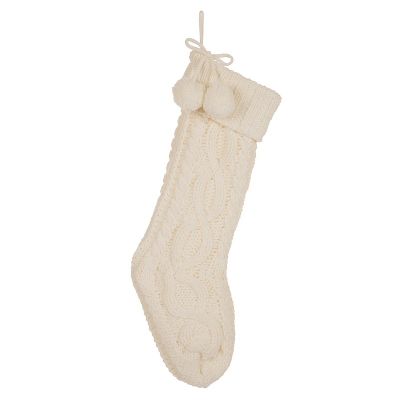 Chaussette de Noël tricotée