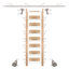 Échelle de roue amovible en bois 7,06 pi Red Oak-517074362-517074357-517074360