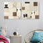 Boho Tiles Set Abstract Canvas Print by Oliver Gal, Black Frame, 12 x 12-787181095-787181107